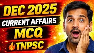 December 2025 Current Affairs MCQs in Tamil | TNPSC / Group Exams | 50 Questions#December2025