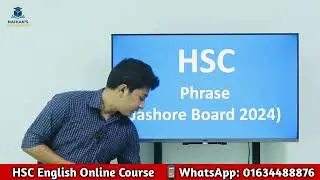 HSC English Phrase | Jashore Board 2024 | Question Solve with Explanation
