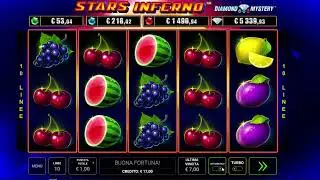 Diamond Mystery Stars Inferno Slot Gameplay 🎰 Slot Machine Bar 139 🎰 Macchinette Italia Slot