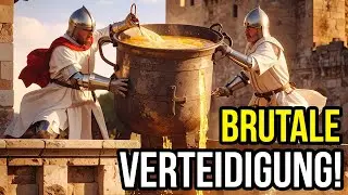 Wie mittelalterliche Burgen wirklich riesige Armeen abwehrten!