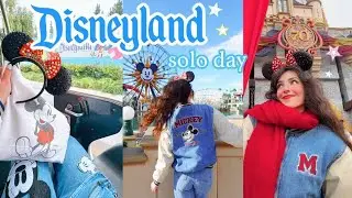 Vintage Mickey Vibes Celebrating Disneyland 70th │Solo Day at Disneyland