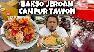 MAKAN BAKSO JEROAN CAMPUR TAWON&hellip;??? AUTO BENTOL BENTOL..!!!