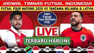 OFFICIAL LIVE MNCTV HERE IS THE SCHEDULE FOR THE INDONESIAN NATIONAL FUTSAL TEAM IN THE 2025 FOUR...