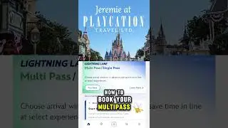 How to Book Disney World Lightning Lane MultiPass & Single Pass | Step-by-Step App Tutorial