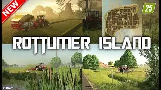 LS25🆕NEW MAP: Rottumer Island✅für PC✅#FS25 #LS25