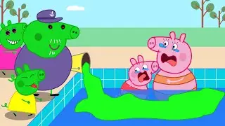 Zombie Apocalypse, Zombies Visit Peppa Family on Vacation 🧟&zwj;♂️🧟&zwj;♀️ |Peppa Pig Funny Animation