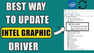 Как обновить драйвер графики Intel в Windows 11 | Быстрый и простой способ