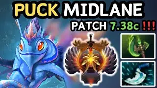 🔥 IMMORTAL PUCK Midlane Gameplay Patch 7.38c 🔥 Insane Gameplay - Dota 2