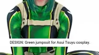 C ZOFEK Boku no Hero Academia Asui Tsuyu Bodysuit Froppy Green Cosplay Costume Jumpsuit X Small