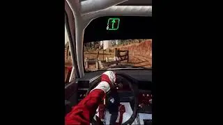 BMW Car Cockpit view racing