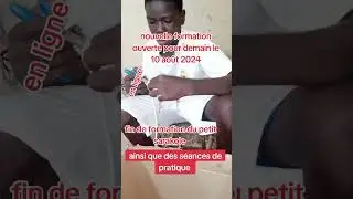 wassache fin de formation du petit sarakole  encore le 10 ao&ucirc;t 2024 en ligne 00223 66142319