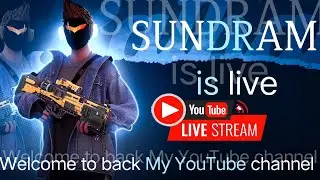 Sundram Vines is live! my first live stream ll Free fire