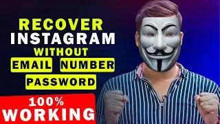 Восстановление взломанного аккаунта Instagram без пароля и номера электронной почты | Восстановле...