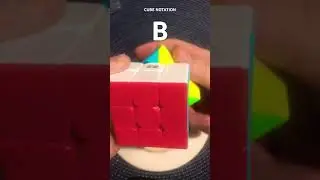 Cube notation: this is B #rubikscube #beginnersguide #cube