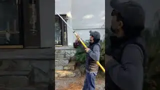 how to clean your gutters from the ground