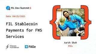 FIL Stablecoin Payments for FWS Services