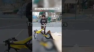Unboxing my new electric dirt bike @Heybike  #heybike #heybikevillain #makeyourownlane