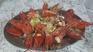 LANGOSTA ESTILO CHINO, SUPER FACIL, SENCILLA Y DELICIOSA!!!