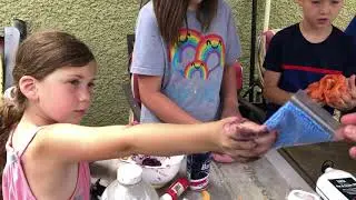 MAKING SLIME WITH FRIENDS// nora hewitt