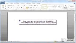Comment insérer des images avec Word 2010 ?