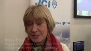 JCI Speaker Mary Davis and her thoughts on JCI / Leadership