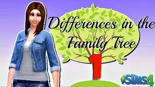 Differences in The Family Tree - Ep. 1 (Sims 4)