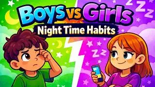 Boys vs Girls Night Time Habits Quiz That Feels Too Easy
