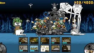 I destroyed the moon in battle cats