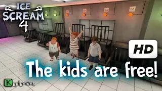 ICE SCREAM 4 Полные сцены | Дети свободны | Высокое разрешение