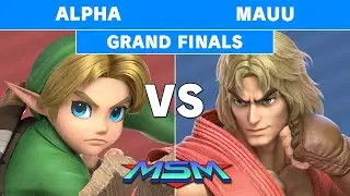 MSM Online 27 -  PS | Mauu (Ken) Vs. Alpha (Young Link) Grand Finals - Smash Ultimate