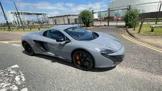 Full exterior wrap - McLaren 650S - TeckWrap Battleship Grey