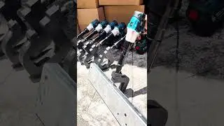 New portable punching machine #steel #punching #automatic #tools