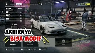 DIKASI RUMAH DI GARASI SAMPAI MODIF NGASAL NISSAN 180 SX | NEED FOR SPEED HEAT INDONESIA | PART 2