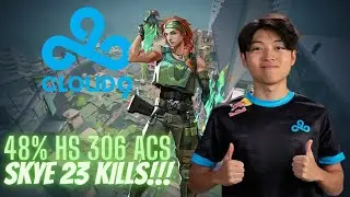 Radiant Skye🦅 MVP!!! C9 OXY Skye🦅 VOD! ft. neT Viper🐍