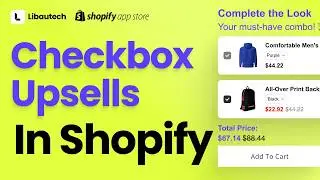 How to Add Checkbox Upsells to Your Shopify Store | Complete the Look & Add-On Deals Tutorial