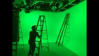We build and install Studio Cyc Lighting Grid and Lighting and Cameras