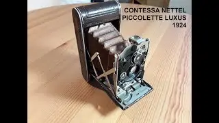 Contessa Nettel Piccolette Luxus Carl Zeiss Jena Tessar 7,5cm f4,5