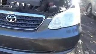 toyota corolla  fog light installation