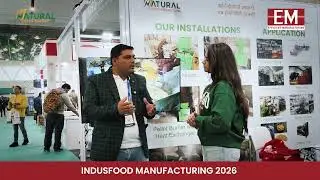 Efficient Manufacturing Meets Natural Green Energy | INDUSFOOD & Manufacturing 2026