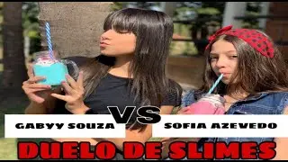 GABYY SOUZA VS SOFIA AZEVEDO ,QUAL MELHOR SLIME ?