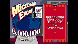 Microsoft Excel 5.0 for Windows Demo - 1993/11