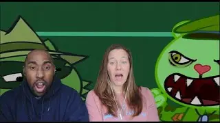 Реакция на марафон Happy Tree Friend Flippy, часть 2