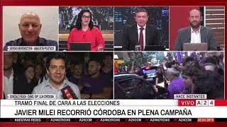 Sergio Berensztein analiza la semana preelectoral junto a Pablo Rossi en A24