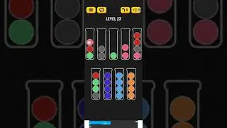 Ball Sort Puzzle level 23