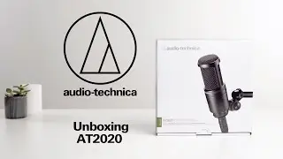 Unboxing the AT2020 Microphone
