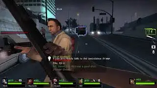 Left 4 Dead 2 - Custom Campaign Overkill With All 8 Survivors Gameplay (As Ellis Read Descripton)