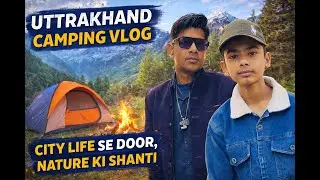 Delhi ki city life se door, pahadon ki thandi hawa, nature ki shanti aur raat me campfire ka mazaa