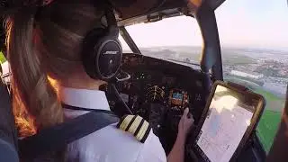 Flying into  portu (portugal)  @mariathepilot