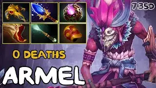Pos 2 Dazzle | 0 deaths | Armel | 7.35d | Immortal Dota 2 Pro Plays