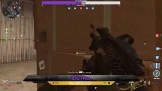 MODERN WARFARE MP7 GOLD CAMO